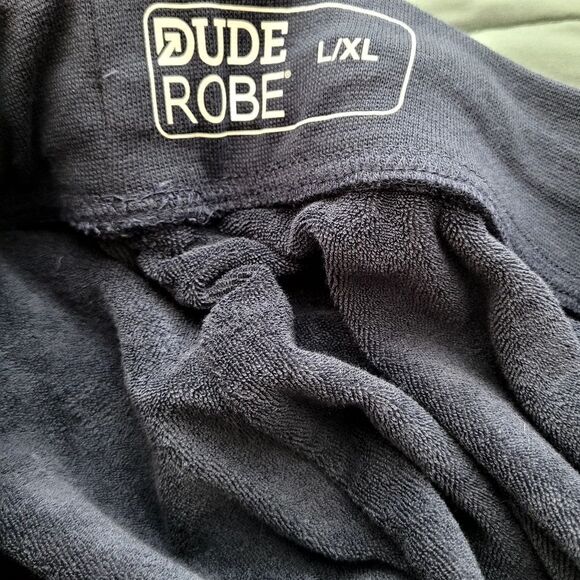 Dude Robe Terrycloth Lined Shorts Size L/XL - Picture 4 of 8
